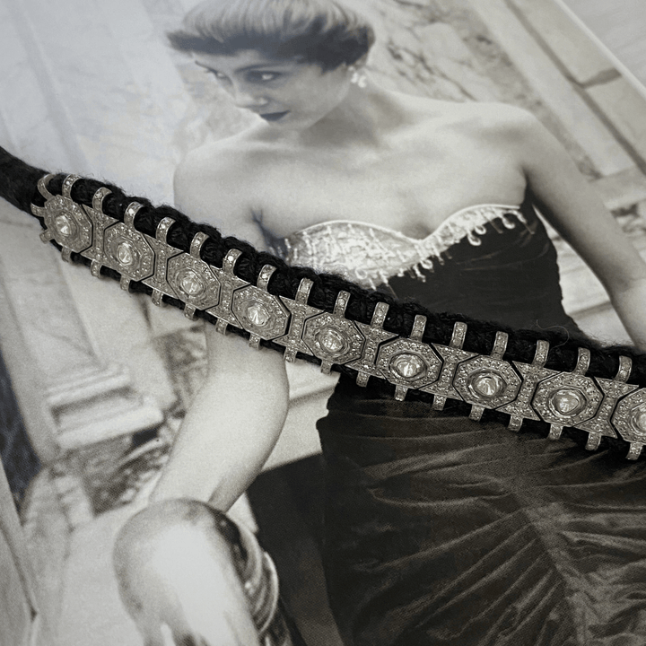 Pulsera Macramé Diamante - LAURA CANTU JEWELRY