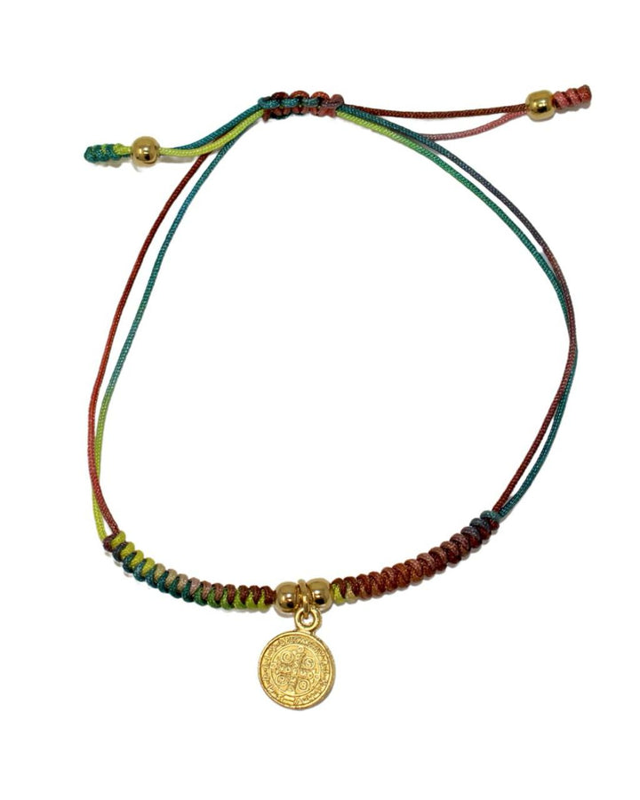 Pulsera San Benito Tejida - LAURA CANTU JEWELRY