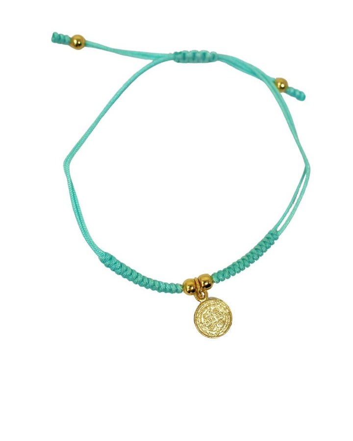 Pulsera San Benito Tejida - LAURA CANTU JEWELRY