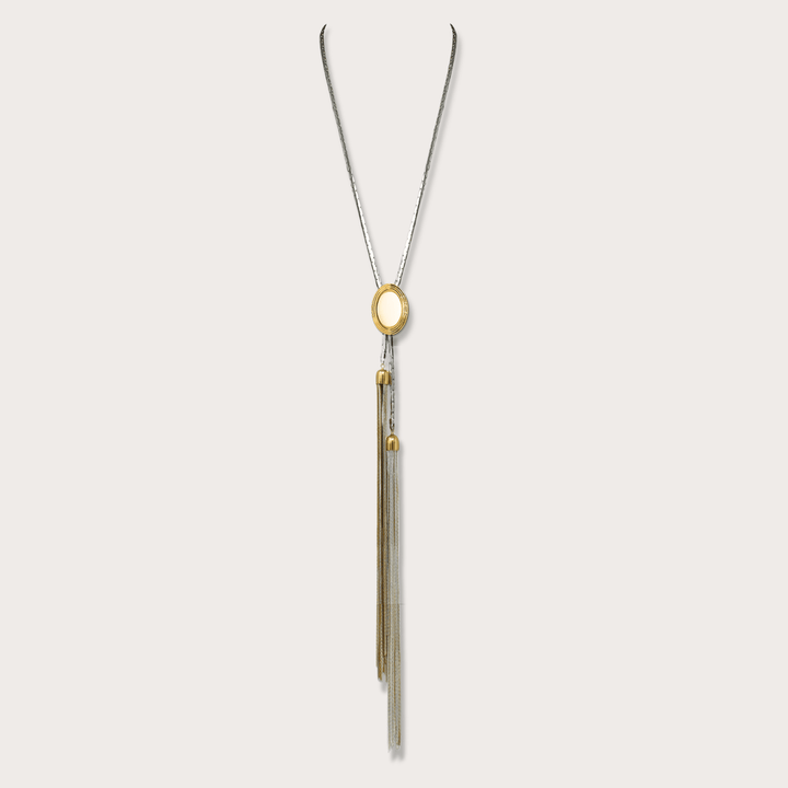 Rafaella Lariat Silver - LAURA CANTU JEWELRY