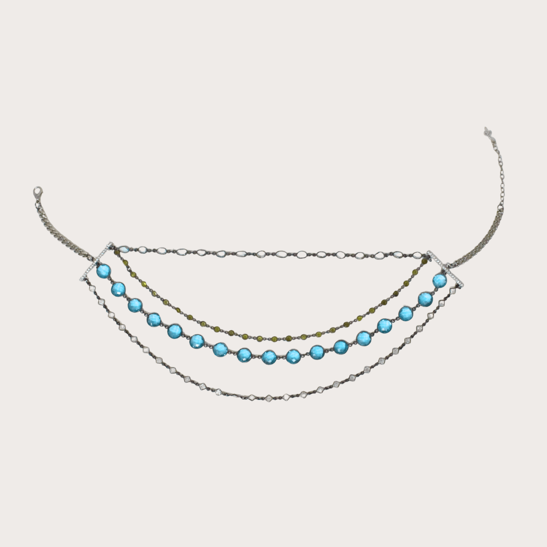 Relics necklace III - LAURA CANTU JEWELRY