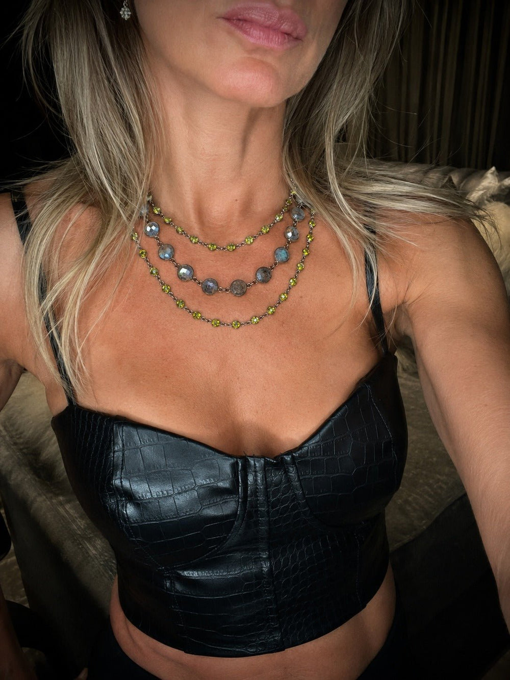Relics Necklace X - LAURA CANTU JEWELRY