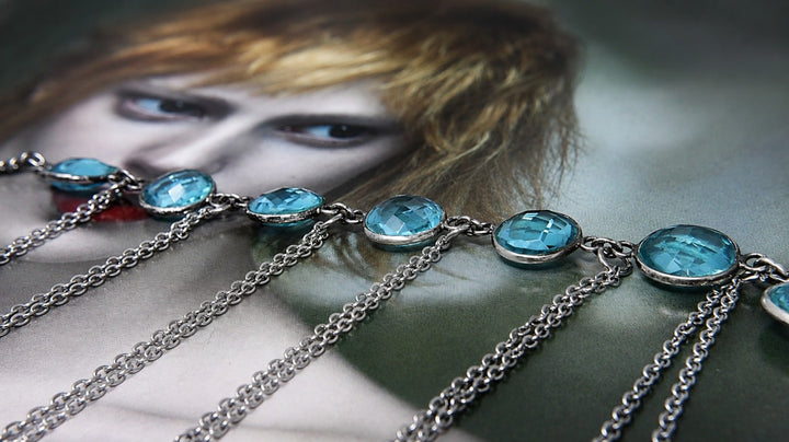 Selene Fringe Necklace - LAURA CANTU JEWELRY