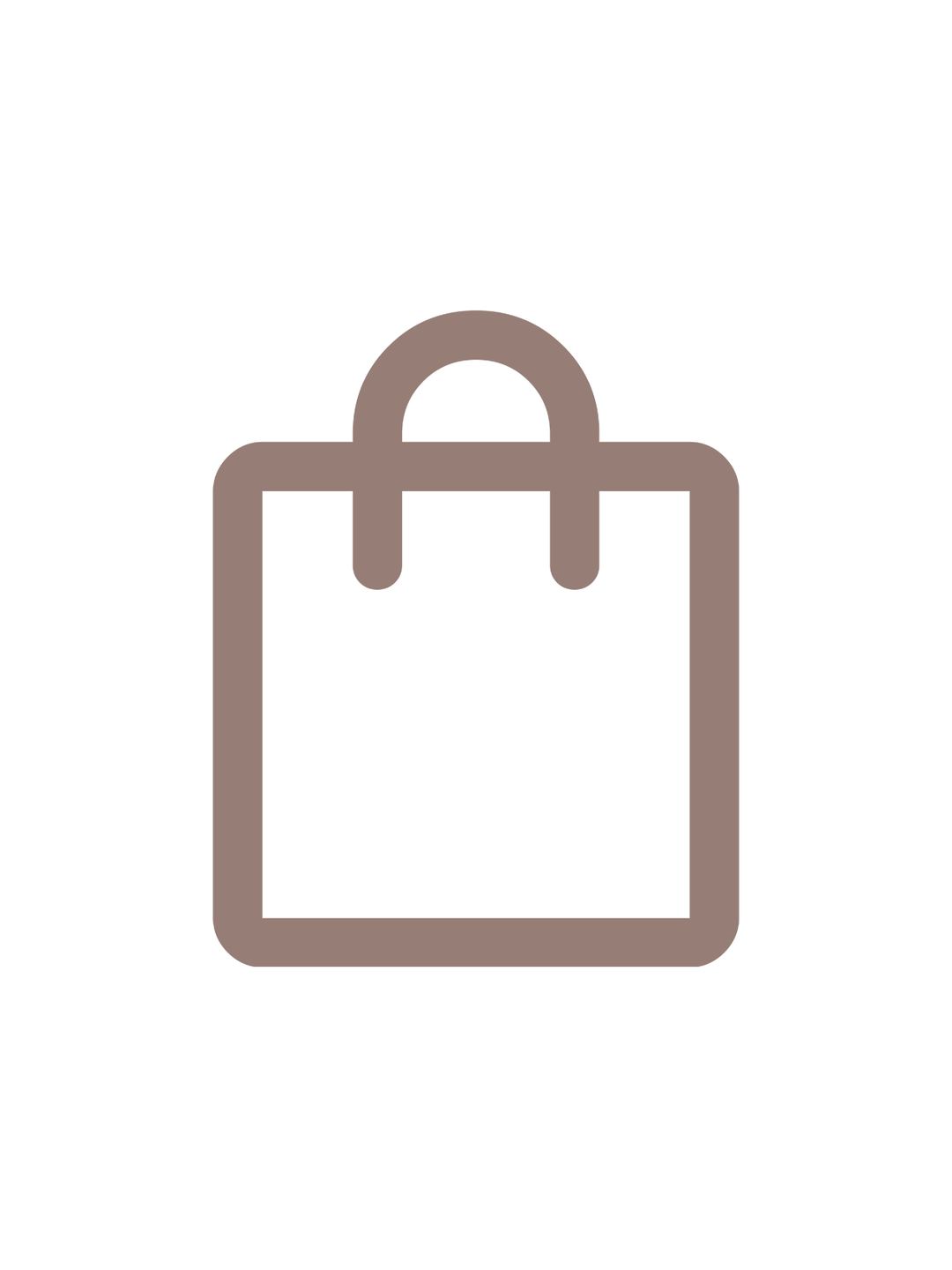 icono de bolsa de compras