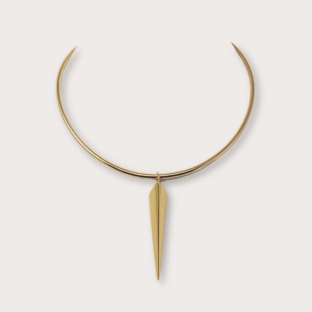 Sia Spike Necklace - LAURA CANTU JEWELRY