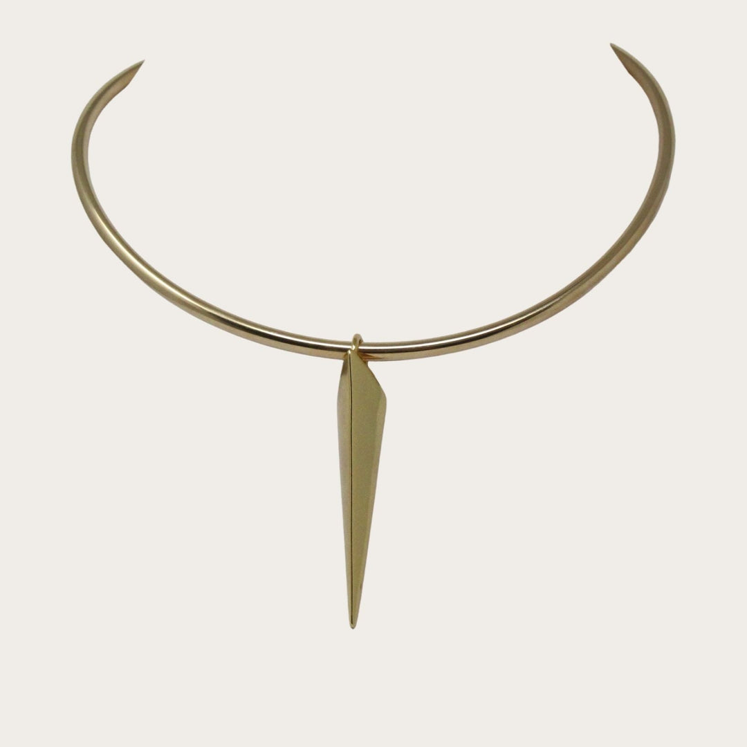 Sia Spike Necklace - LAURA CANTU JEWELRY