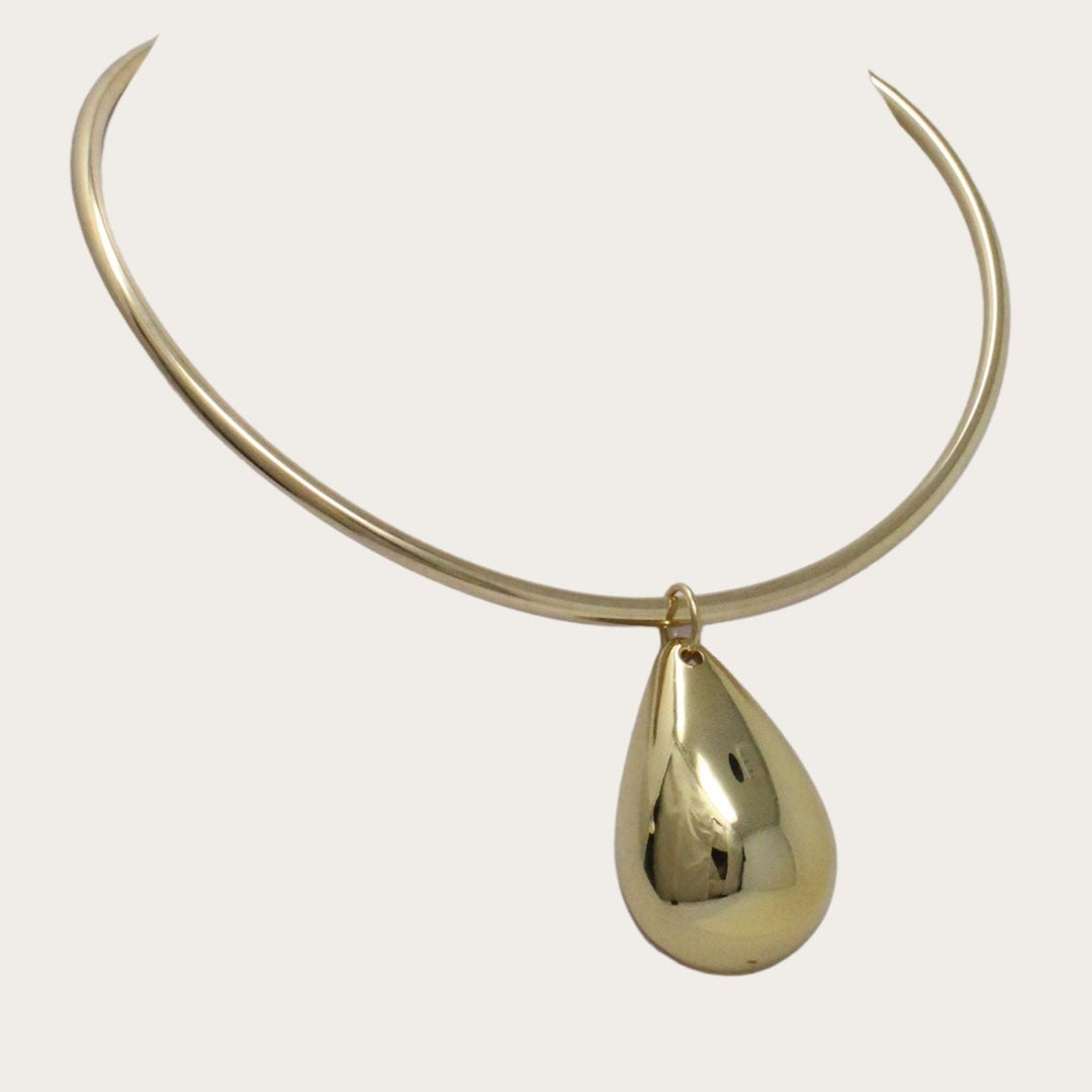 Sia XL Drop Necklace - LAURA CANTU JEWELRY