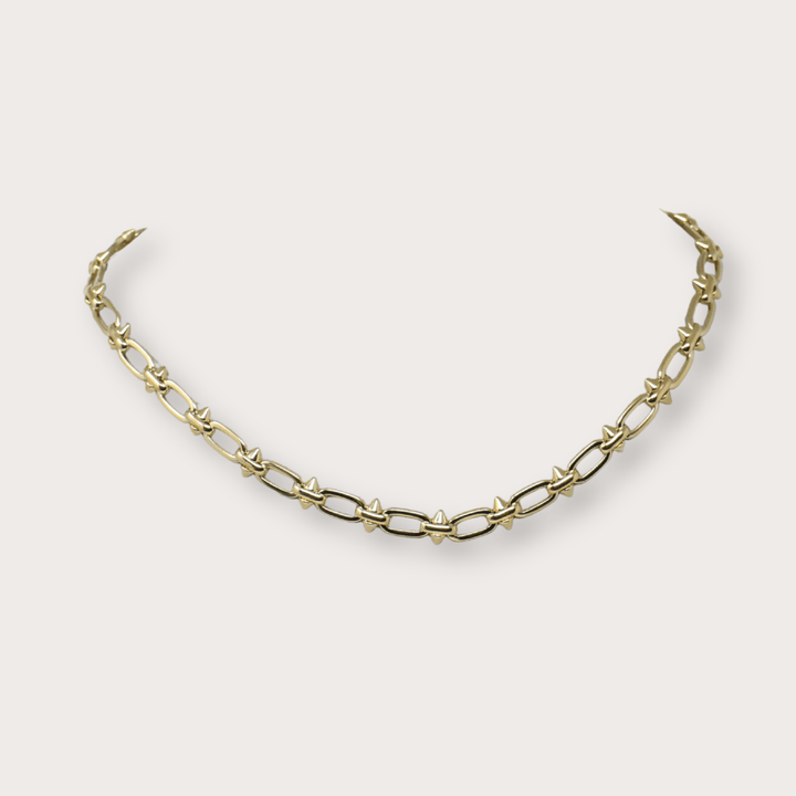 Spike II Necklace - LAURA CANTU JEWELRY