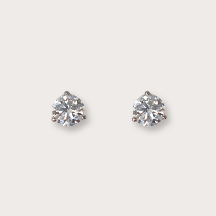 Studs de Diamante 1.5ct Martini - LAURA CANTU JEWELRY