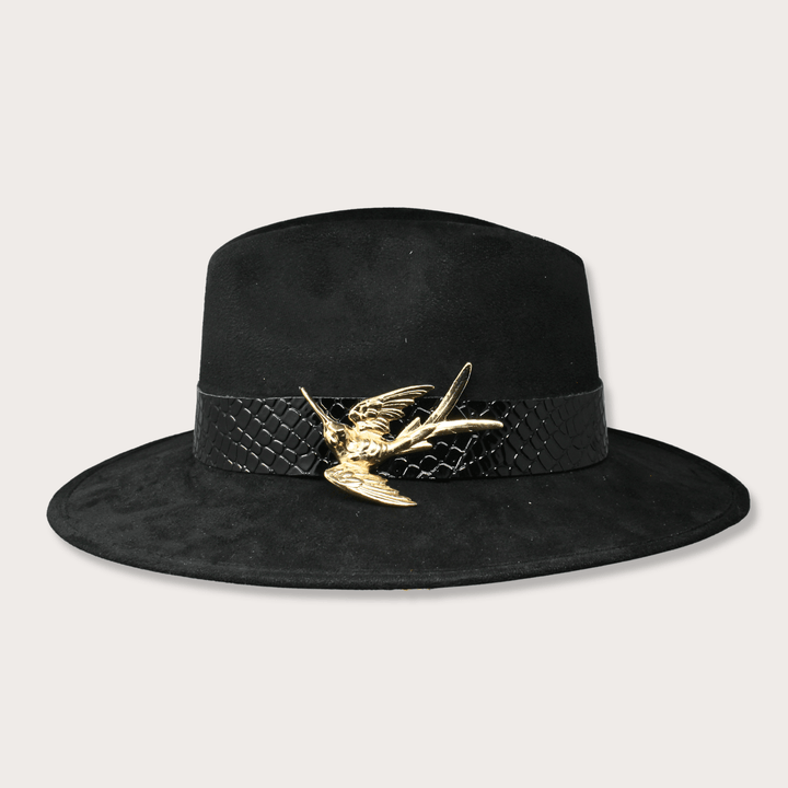 Suede Hat Colibri - LAURA CANTU JEWELRY