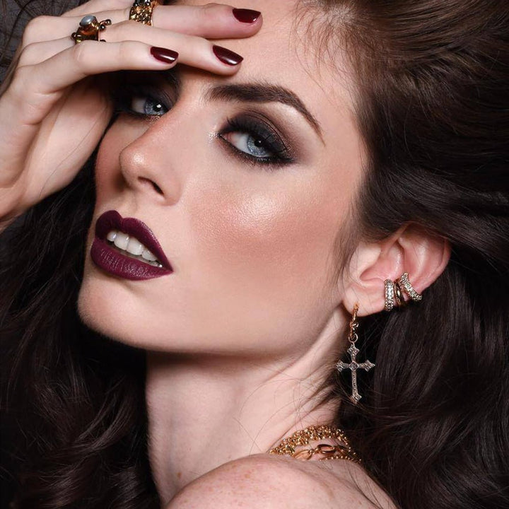 Swarovski Ear Huggers - LAURA CANTU JEWELRY