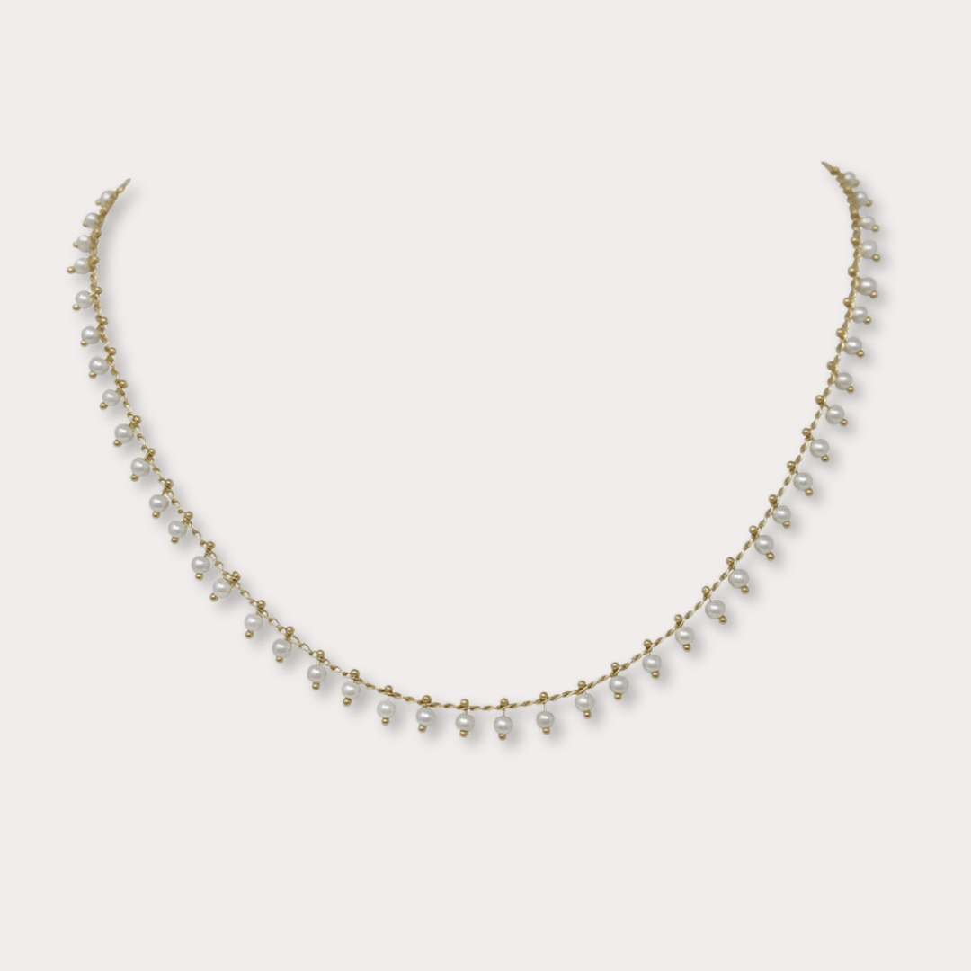 Sydney Pearl Necklace - LAURA CANTU JEWELRY
