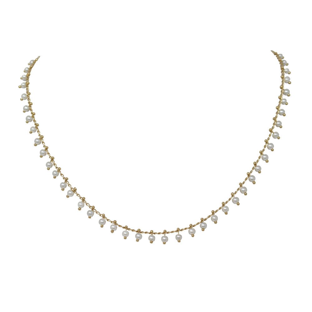 Sydney Pearl Necklace - LAURA CANTU JEWELRY US