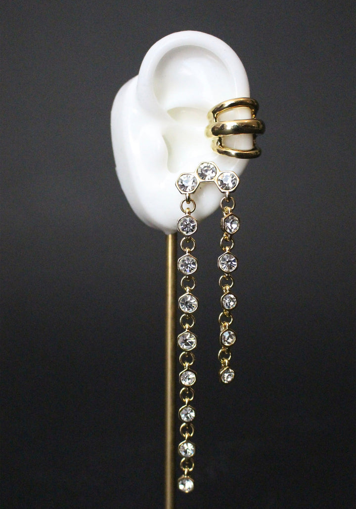 Triple bold cuff - LAURA CANTU JEWELRY