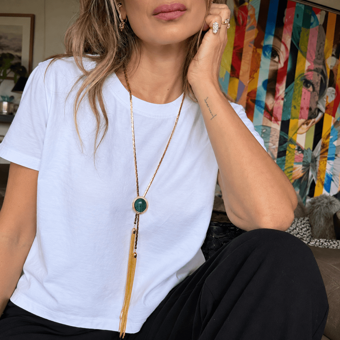 Vittoria Lariat - LAURA CANTU JEWELRY