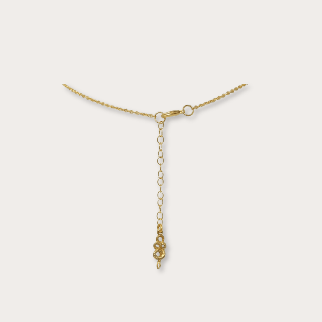 XL Lightning Emerald Necklace - LAURA CANTU JEWELRY