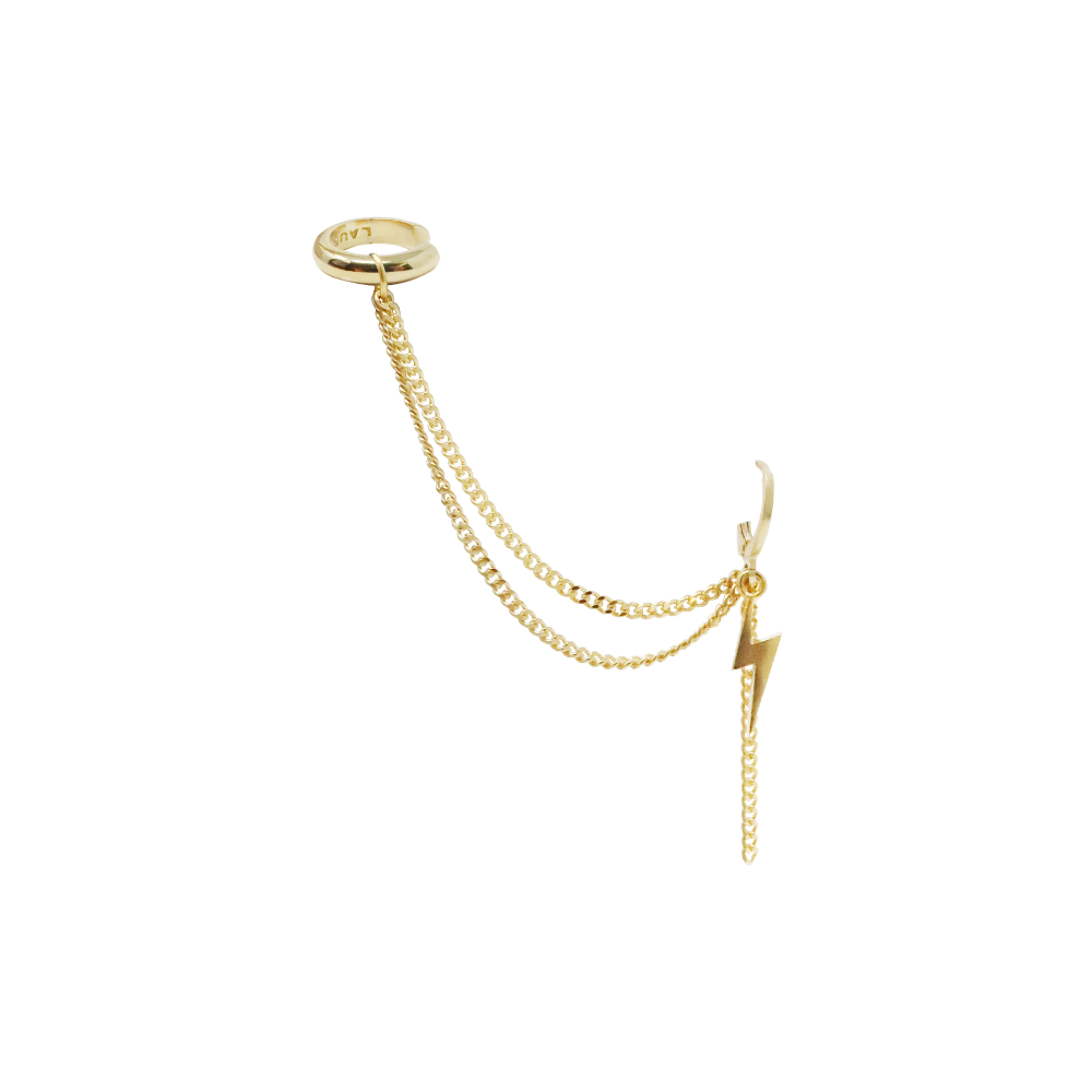 Piercing with Hugger and Charms