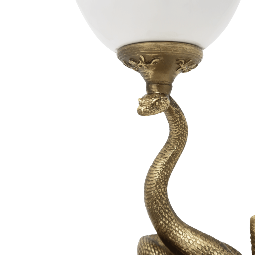 Adorno Víbora con Plato Hondo - LAURA CANTU JEWELRY