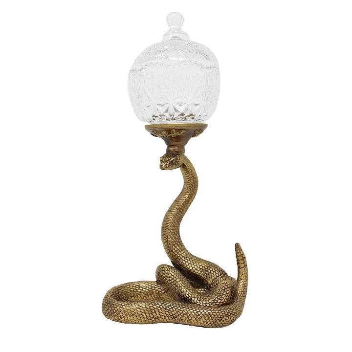 Adorno Víbora con Plato Hondo - LAURA CANTU JEWELRY