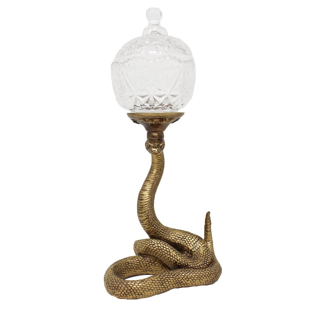 Adorno Víbora con Plato Hondo - LAURA CANTU JEWELRY