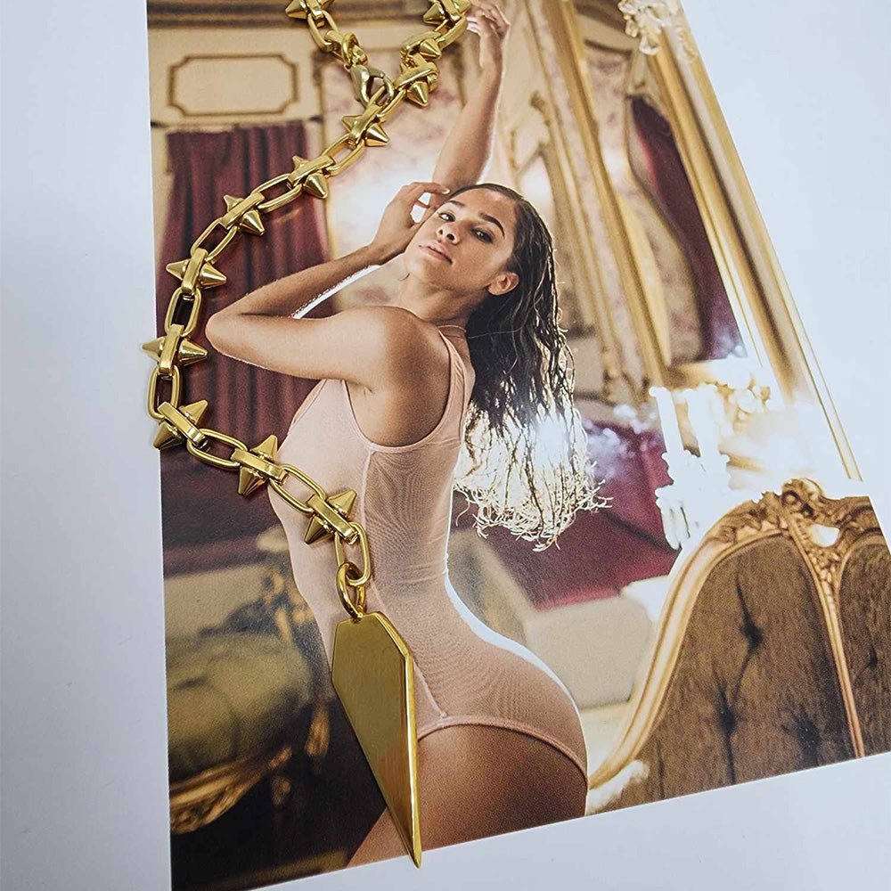 Baby R "Y" Necklace - LAURA CANTU JEWELRY