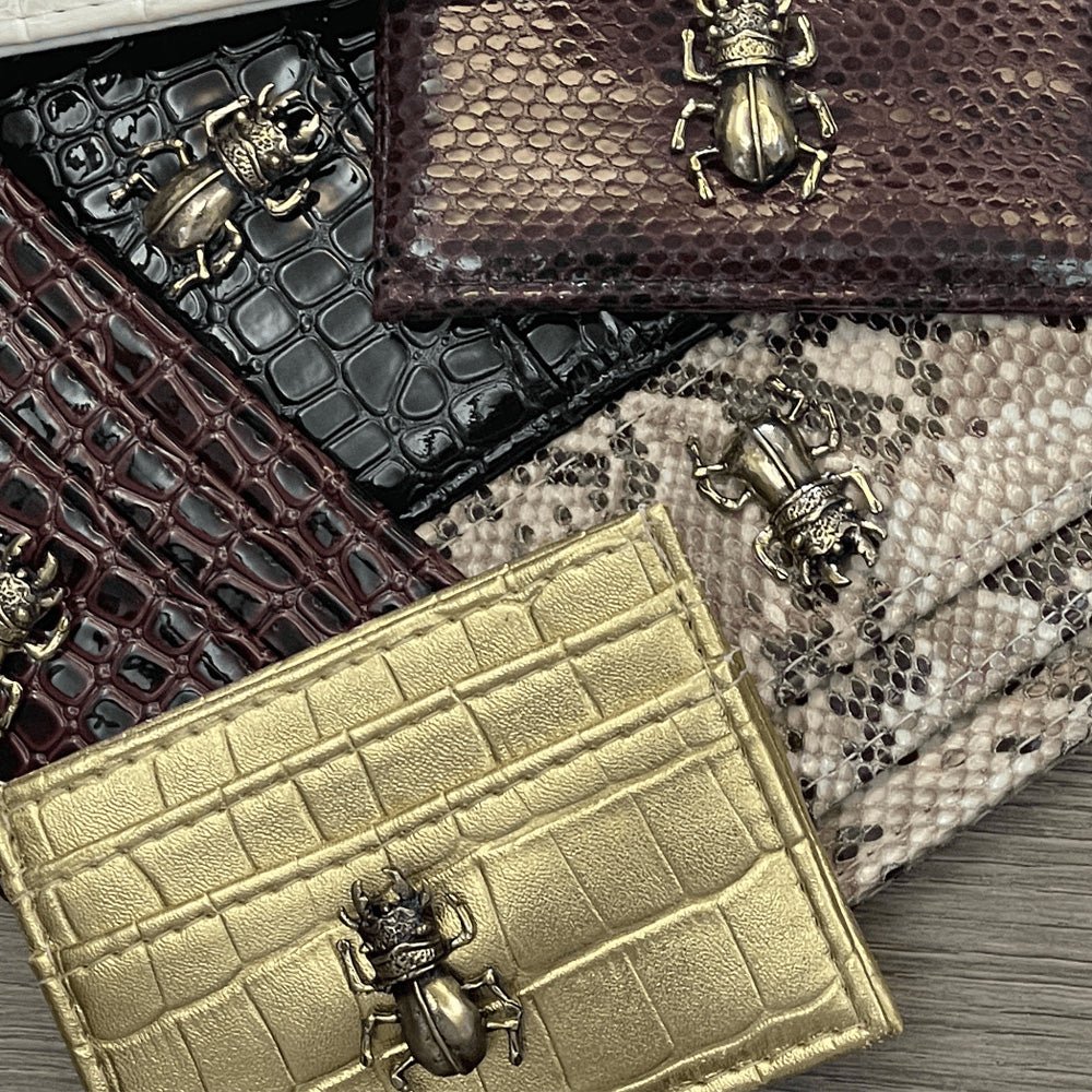 Card Holder Beetle - LAURA CANTU JEWELRY