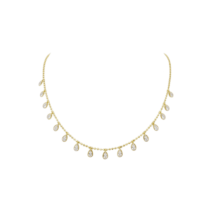 Gold Drops Necklace