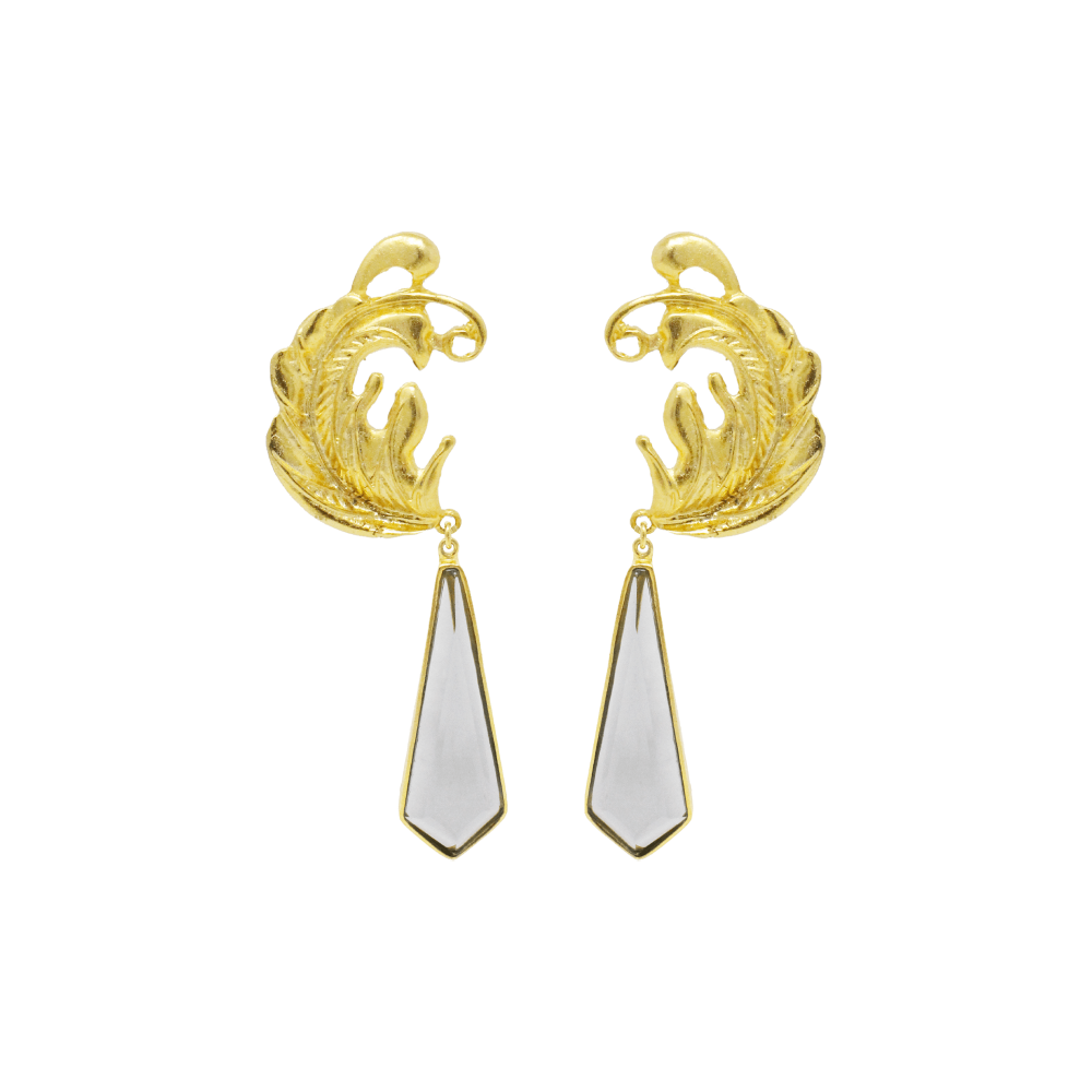 Defne Earrings - LAURA CANTU JEWELRY