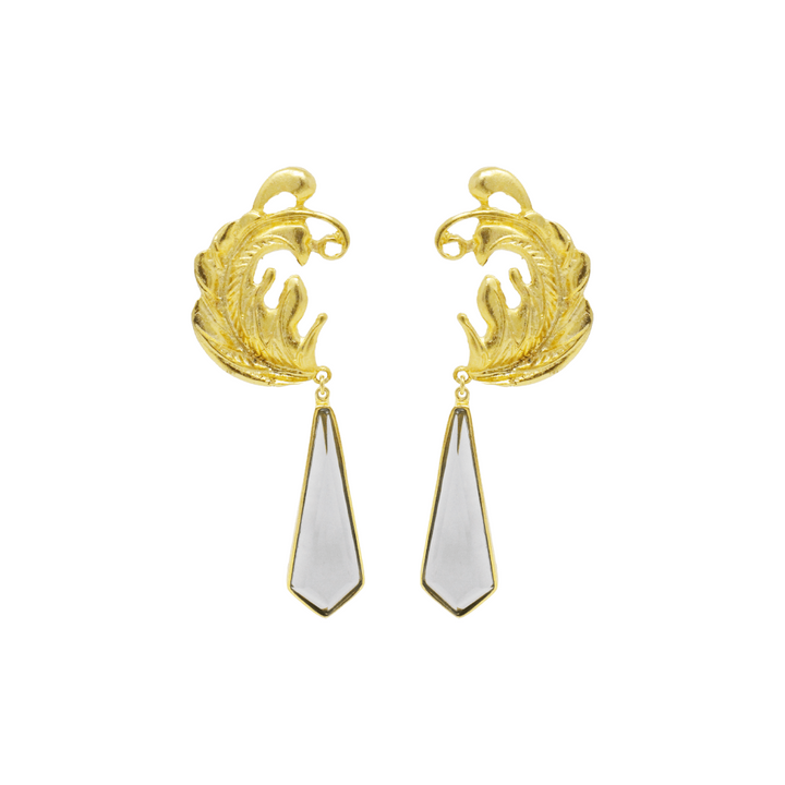 Defne Earrings - LAURA CANTU JEWELRY