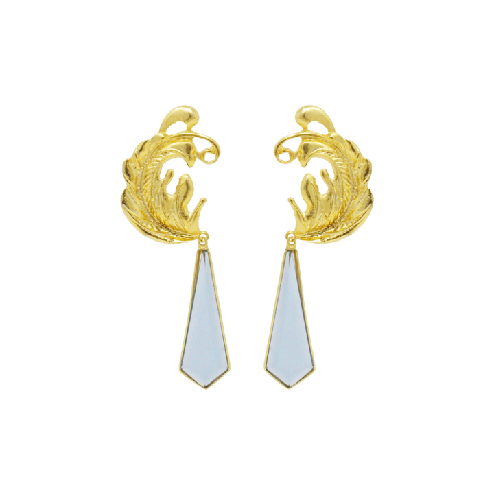 Defne Earrings - LAURA CANTU JEWELRY