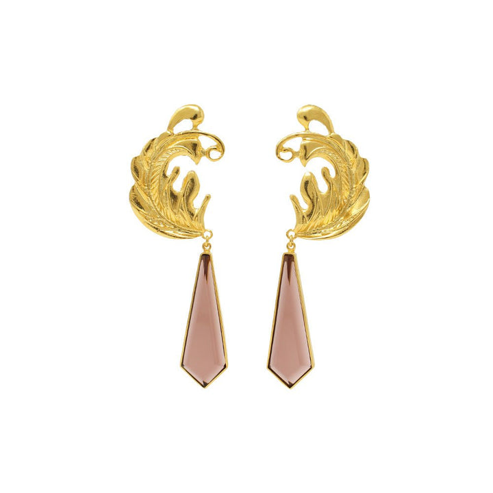 Defne Earrings - LAURA CANTU JEWELRY