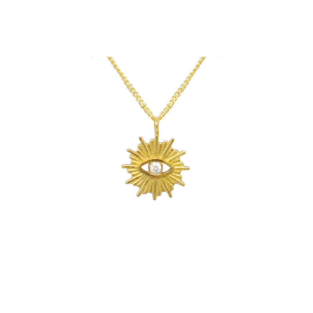 Eye necklace - LAURA CANTU JEWELRY