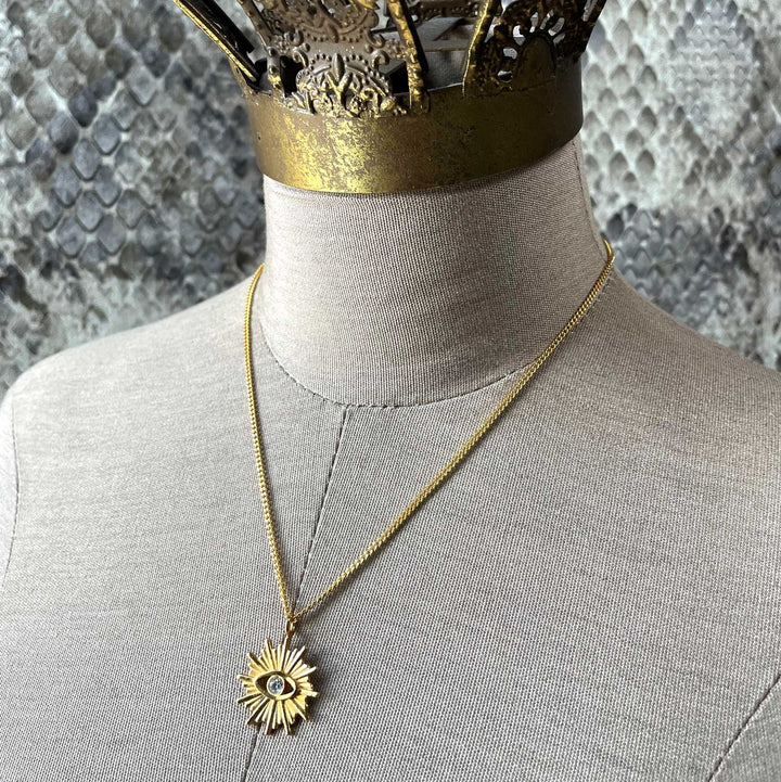 Eye necklace - LAURA CANTU JEWELRY