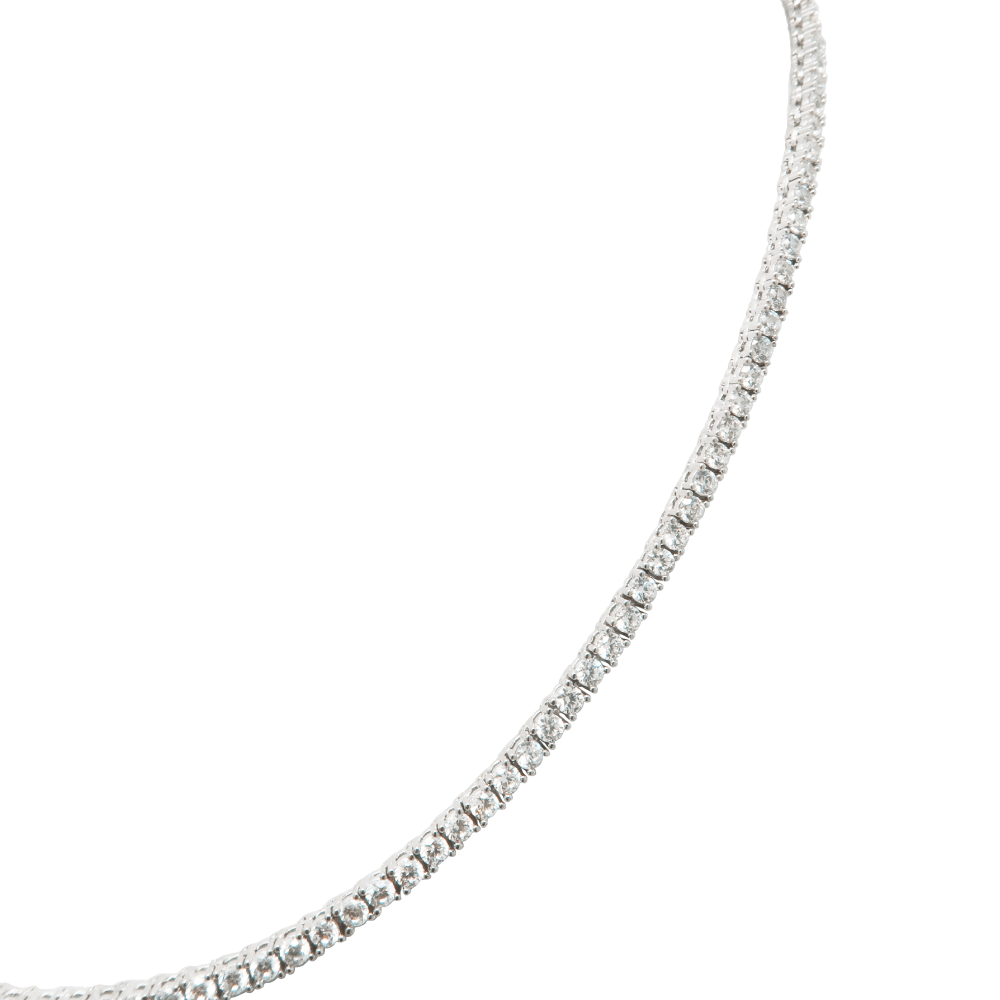 Gargantilla Large Cristal - LAURA CANTU JEWELRY