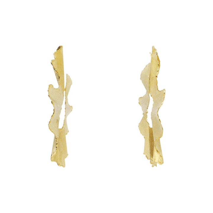 Ginkgo Earrings - LAURA CANTU JEWELRY