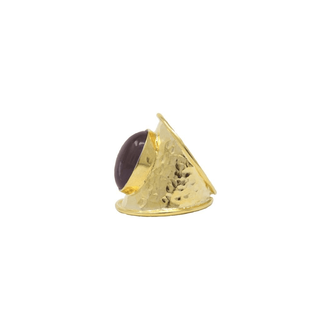 Grecia Ring (Amethyst) - LAURA CANTU JEWELRY