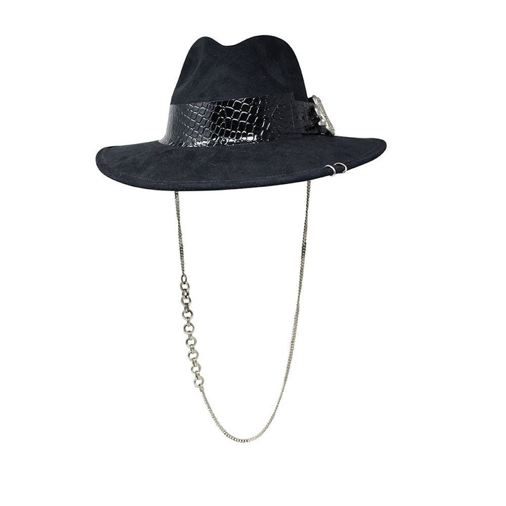 Hat with Removable Chain - LAURA CANTU JEWELRY US