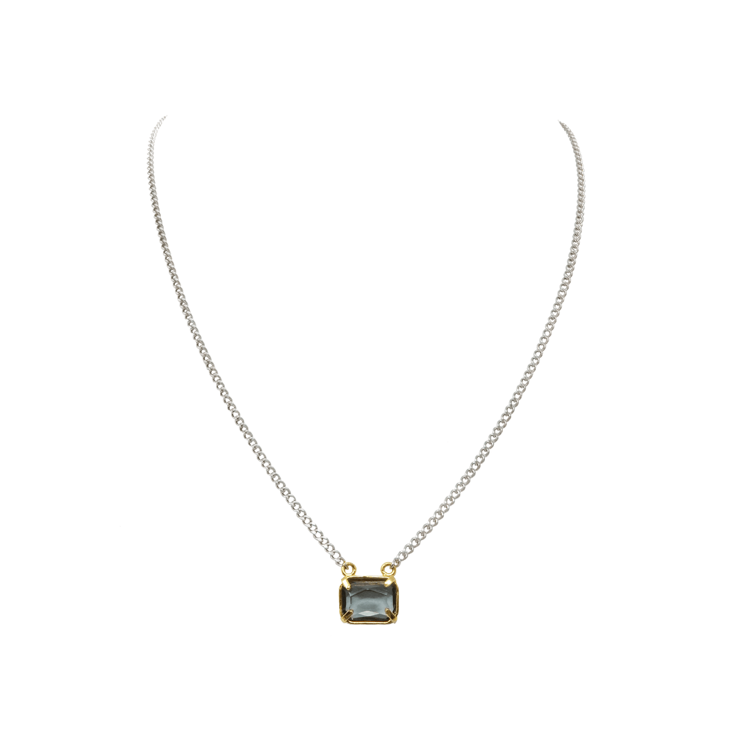 INNIA SILVER CHAIN NECKLACE - LAURA CANTU JEWELRY