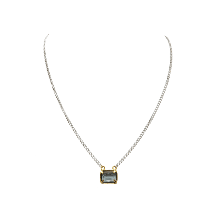 INNIA SILVER CHAIN NECKLACE - LAURA CANTU JEWELRY