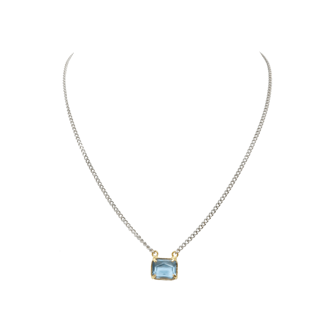 INNIA SILVER CHAIN NECKLACE - LAURA CANTU JEWELRY