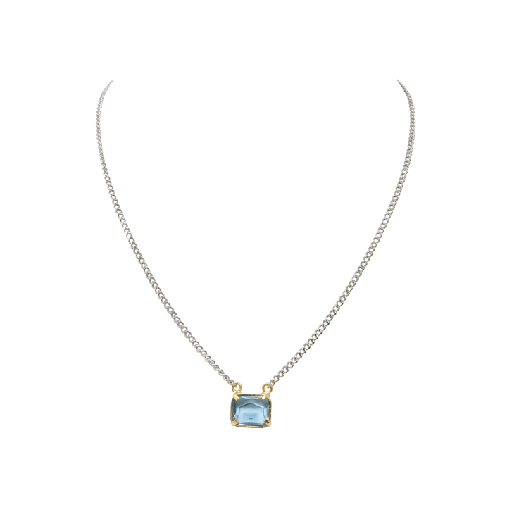 INNIA SILVER CHAIN NECKLACE - LAURA CANTU JEWELRY