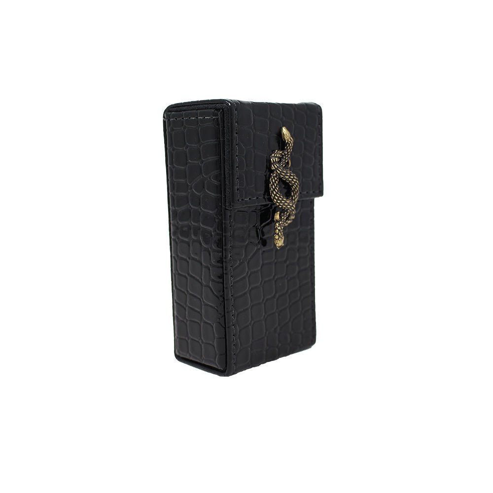 Large Cigarette Case with Snake - LAURA CANTU JEWELRY US