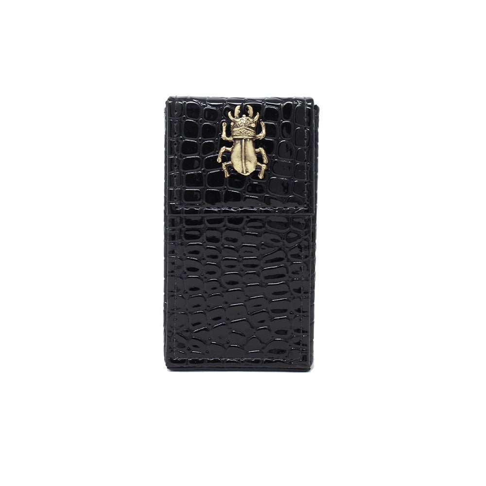 Large Cigarette Cases with Beetle - LAURA CANTU JEWELRY US