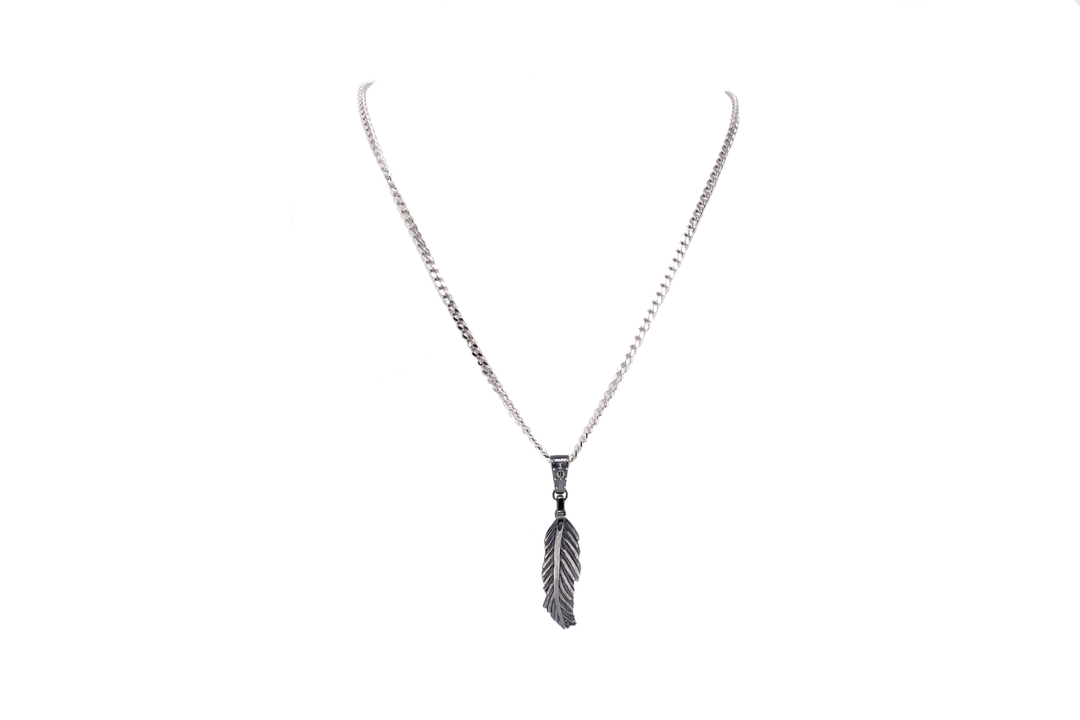 Large Feather Necklace - Laura Cantu Jewelry - Mx