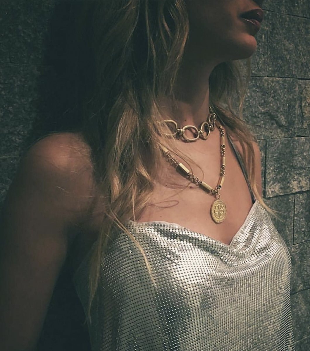 Lena Coin Necklace - LAURA CANTU JEWELRY US