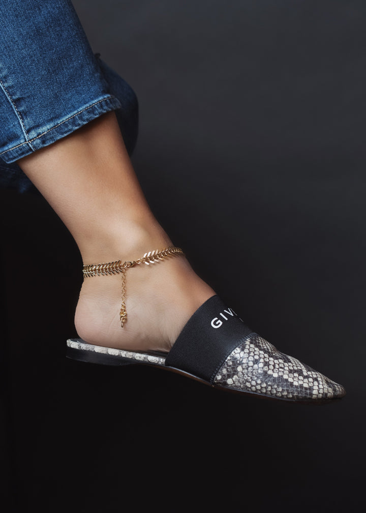 Lucia Anklet - LAURA CANTU JEWELRY US