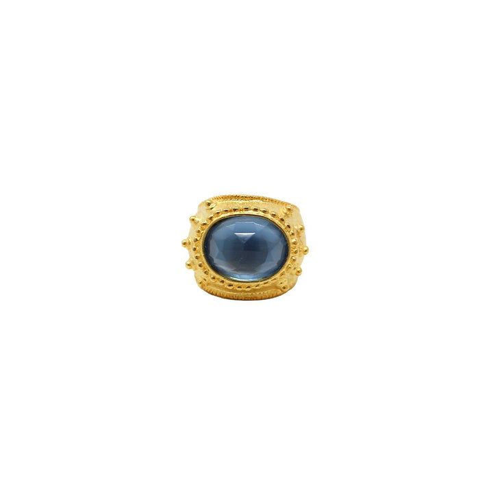 Medusa Ring (Montana Blue) - LAURA CANTU JEWELRY