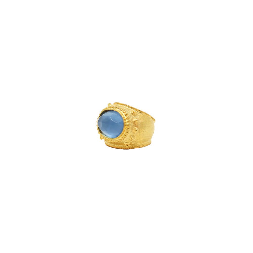 Medusa Ring (Montana Blue) - LAURA CANTU JEWELRY