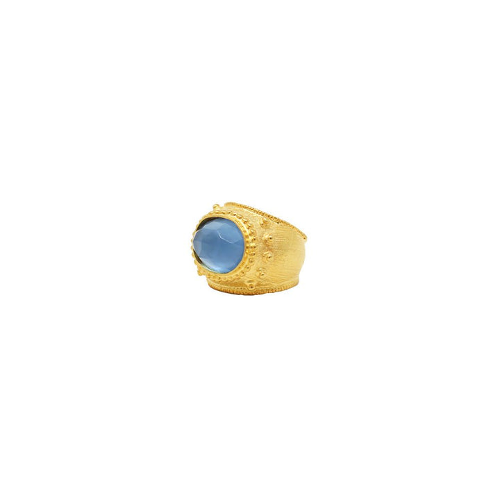 Medusa Ring (Montana Blue) - LAURA CANTU JEWELRY