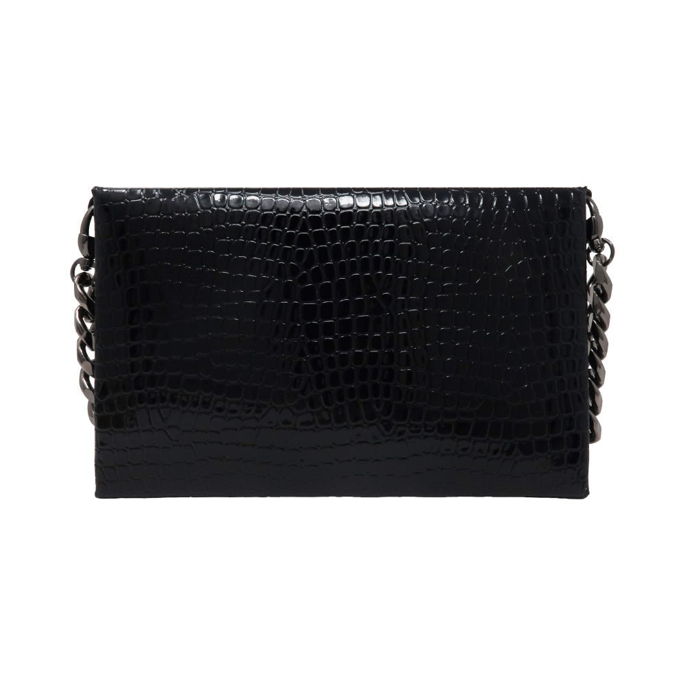 Natasha Clutch (Black) - LAURA CANTU JEWELRY